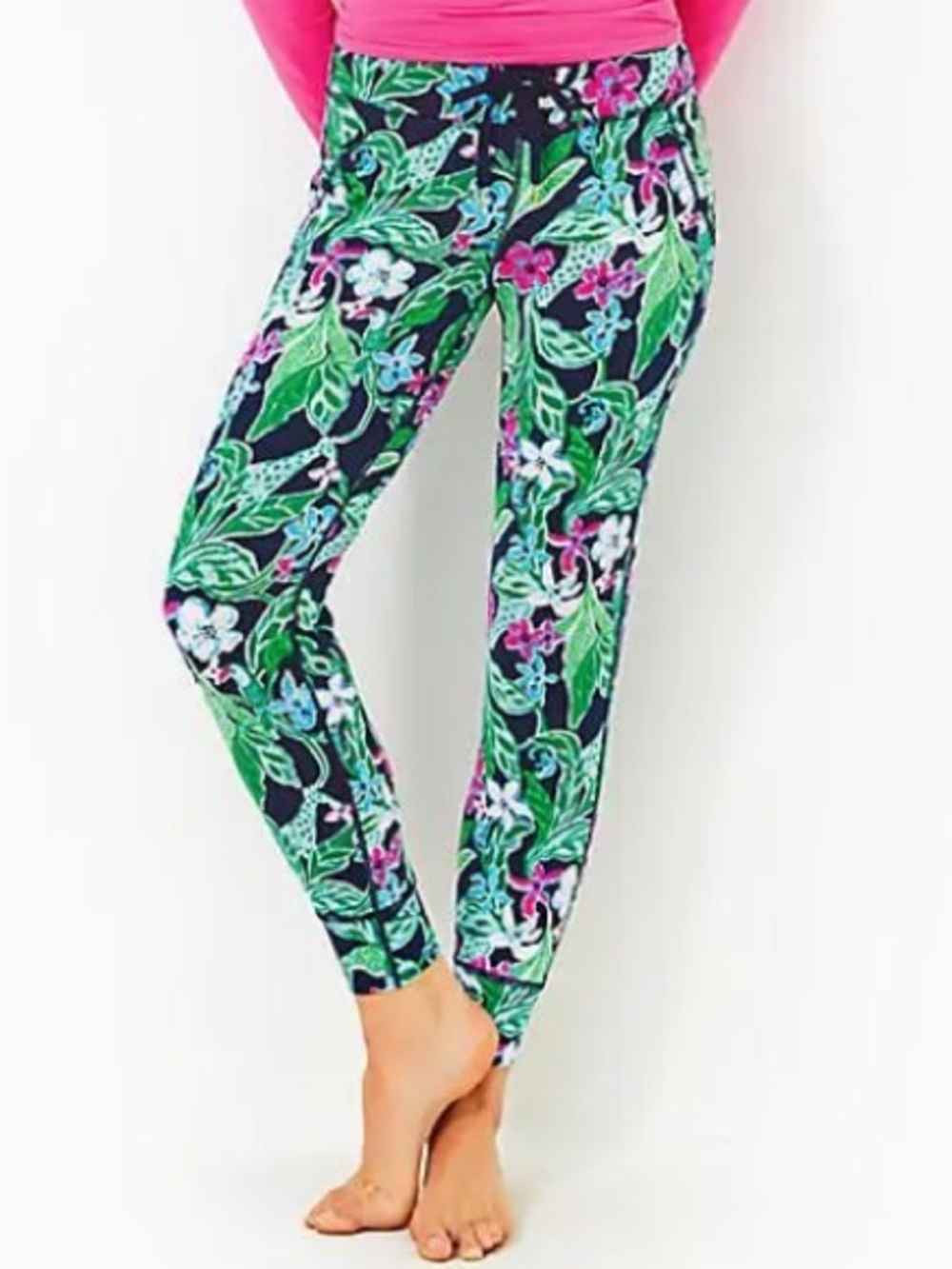 LILLY PULITZER Upf 50+ Luxletic 28' Island Mid Rise Jogger